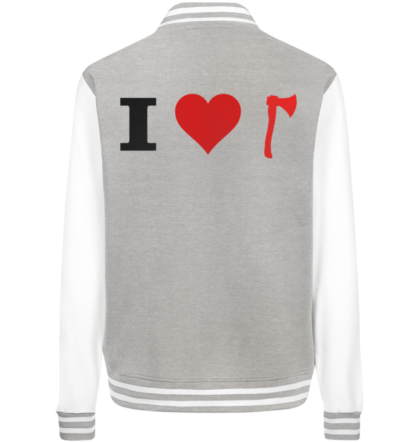I love Pirat - College Jacket