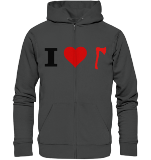 I love Pirat - Organic Zipper