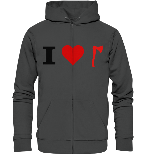 I love Pirat - Organic Zipper