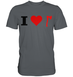 I love Pirat - Premium Shirt