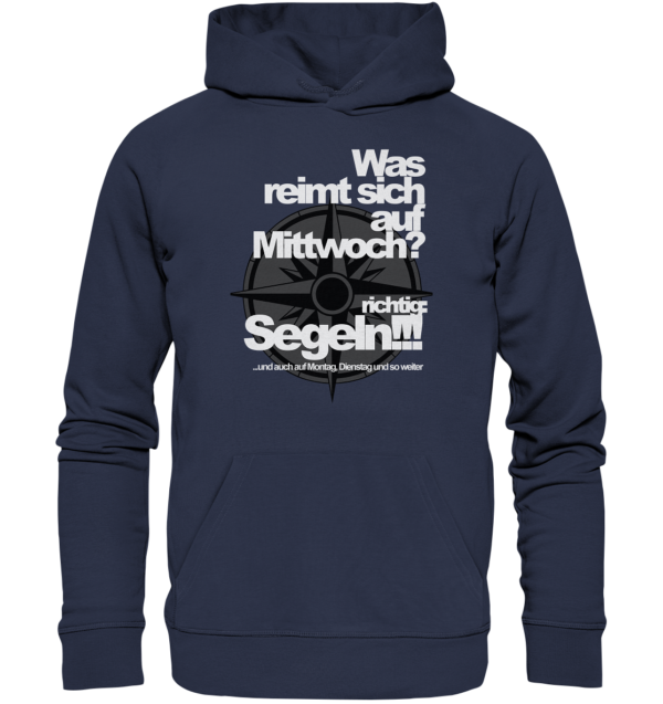Was reimt sich auf.....Segeln - Premium Unisex Hoodie – Bild 5