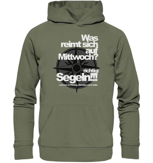 Was reimt sich auf.....Segeln - Premium Unisex Hoodie – Bild 4