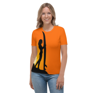 Surf Girl Sundown - Damen-T-Shirt