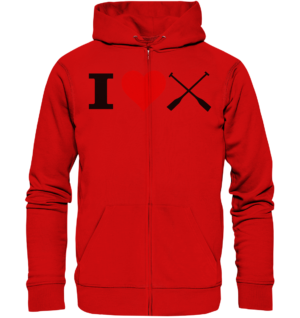 I love paddeln - Zipper