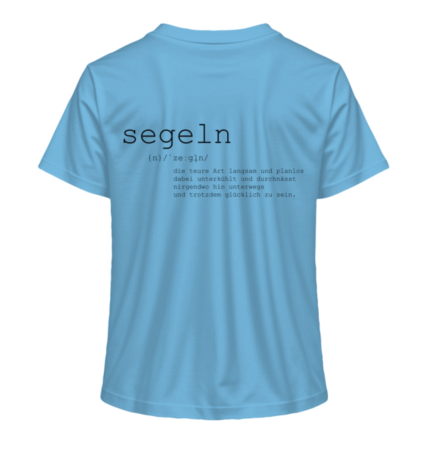 Die Definition: Segeln - Ladies Organic Shirt