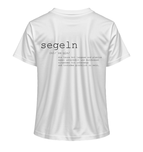 Die Definition: Segeln - Ladies Organic Shirt – Bild 16