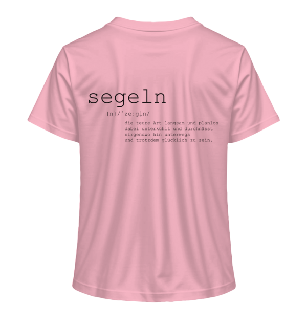 Die Definition: Segeln - Ladies Organic Shirt – Bild 4