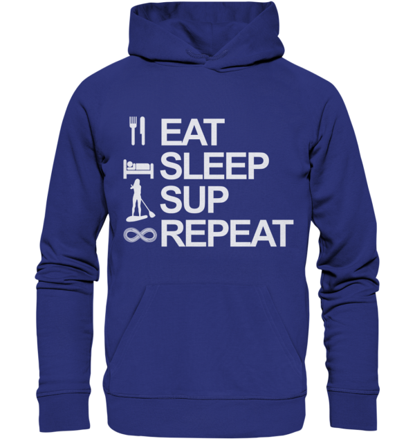 Eat Sleep SUP Repeat - Organic Hoodie – Bild 21