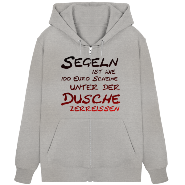 Segeln ist wie... - Organic Zipper – Bild 2
