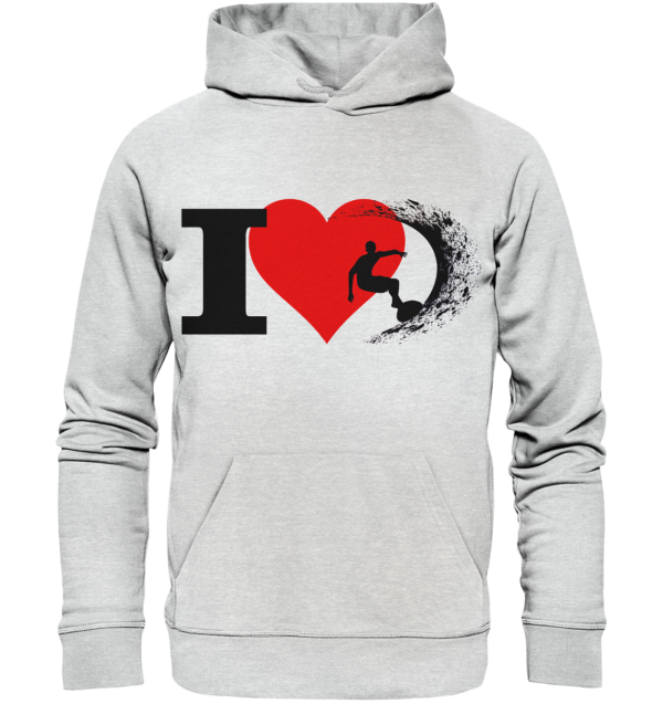 Hoodie Ich liebe surfen
